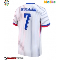 Moške Nogometnih dresov Francija Antoine Griezmann #7 Gostujoči EP 2024 Kratki rokavi